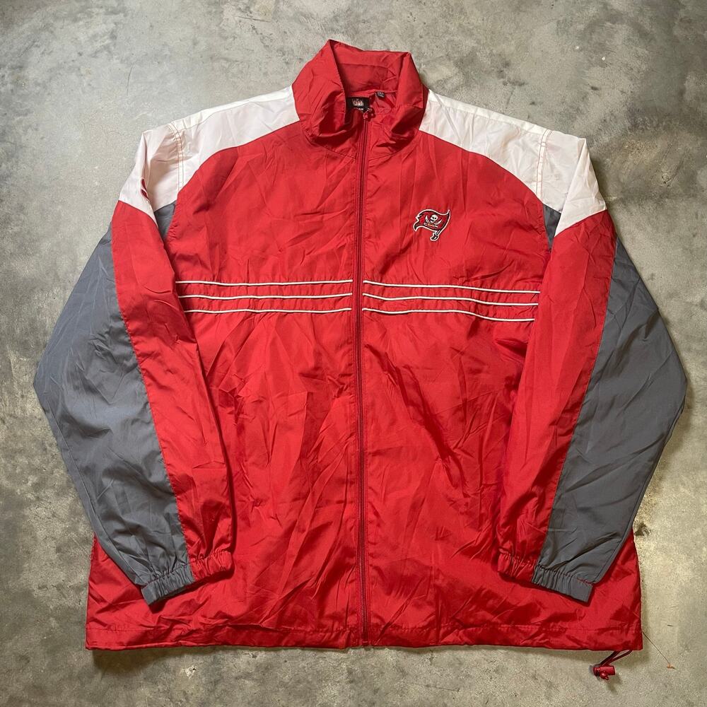 Vintage Tampa Bay Buccaneers NFL XXL Windbreaker Lightweight Jacket